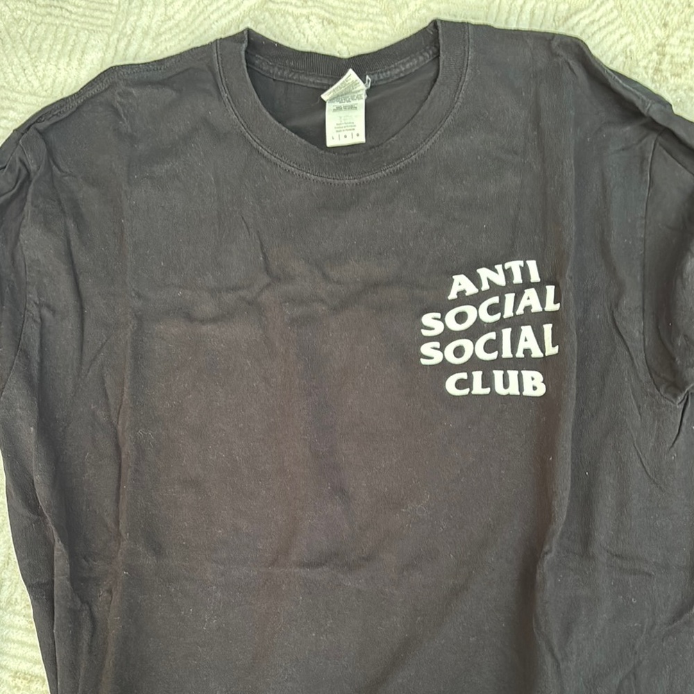 Anti Social Social Club Black Short Sleeve Tee